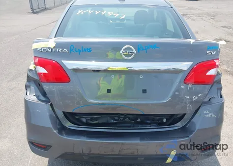 2019 Nissan Sentra Sv from USA, damaged, VIN 3N1AB7AP2KY441725